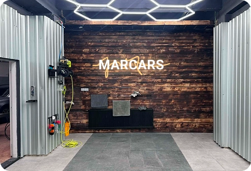 Garáž Marcars detailing